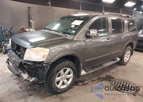 2010 Nissan Armada Se z USA, uszkodzony, nr VIN 5N1AA0NC9AN613657